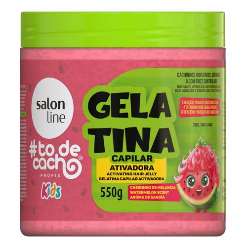 Salon Line Todecacho Kids - Gelée Capillaire Activateur à la Pastèque