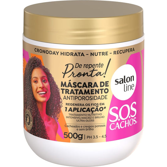 Masque De Repente Pronta - SOS Boucles Salon Line