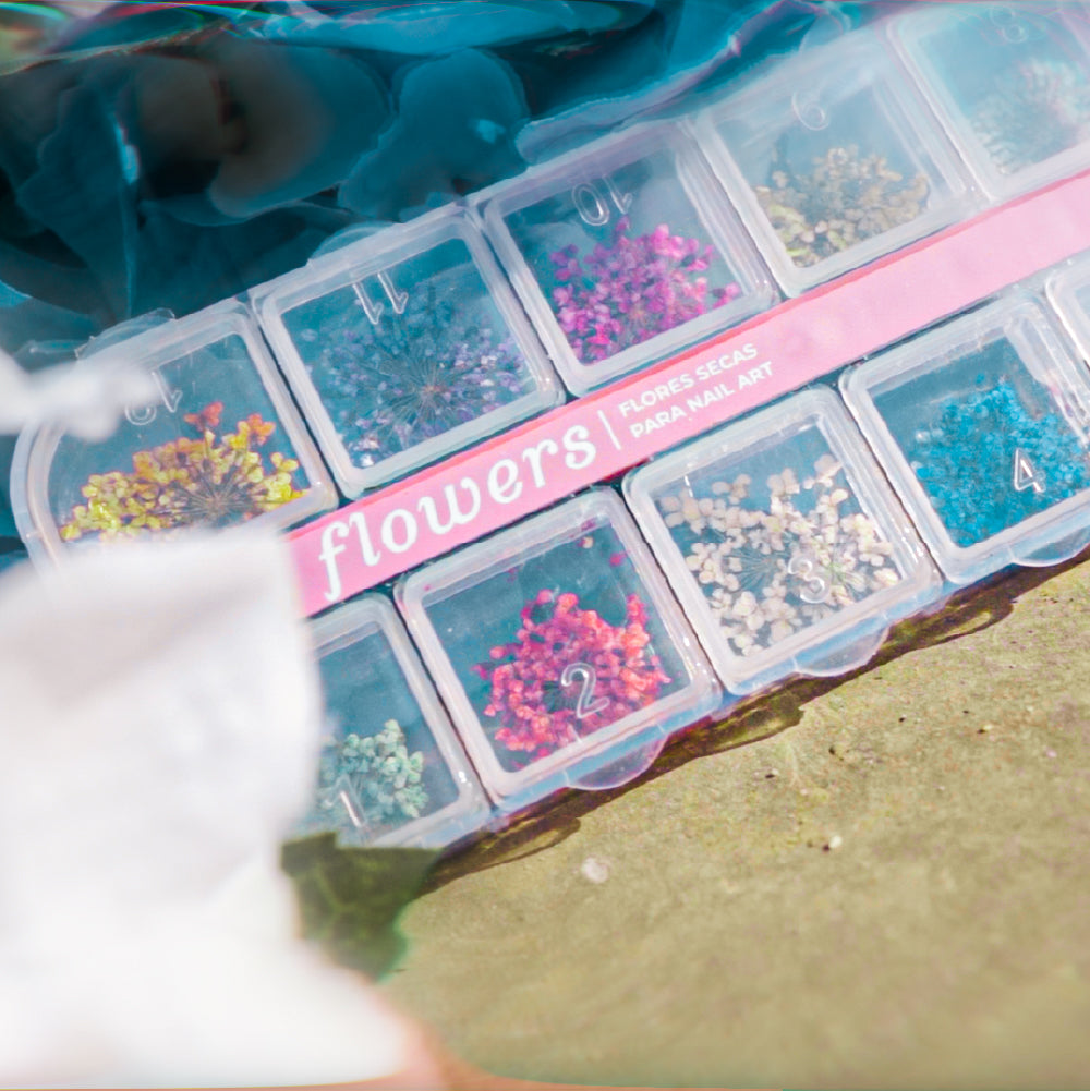 FLEURS SÉCHÉES POUR ONGLES COLLECTION INOCOS FLORA