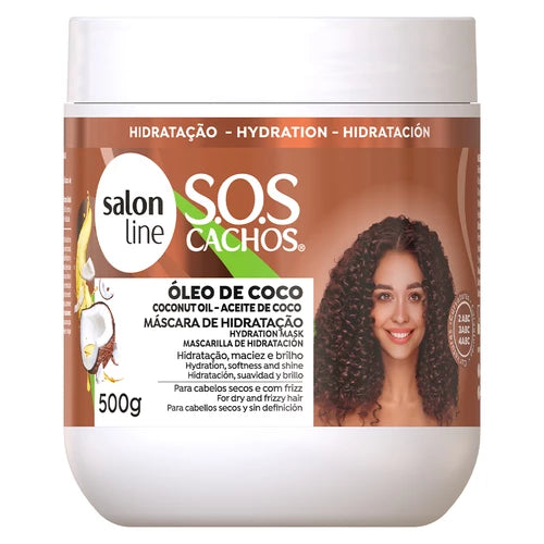 Salon Line S.O.S Boucles - Masque à la Noix de Coco