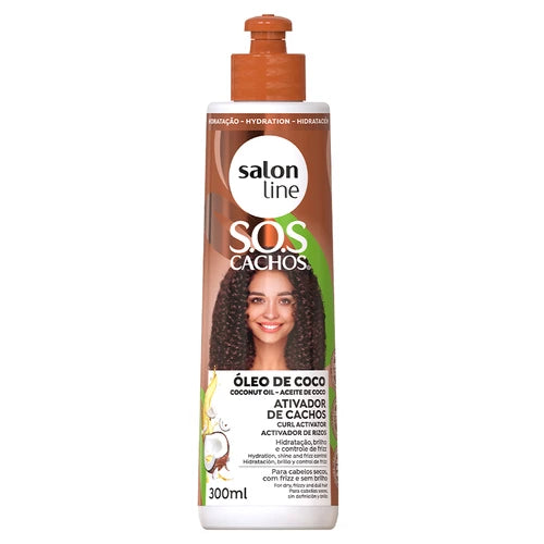 Salon Line S.O.S Boucles – Activateur de Boucles à Huile de Coco