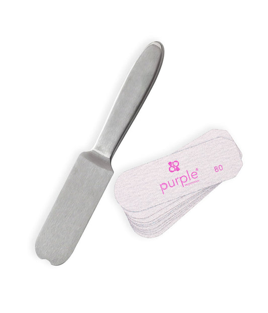 RAPE PEDICURE : Base Métallique + 10 recharges - P3048