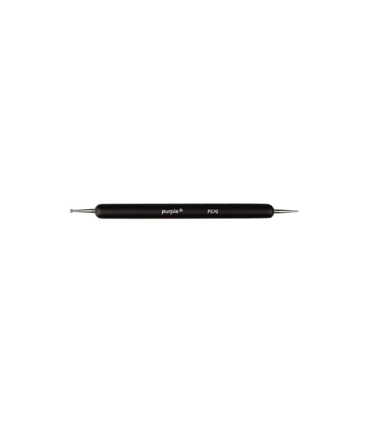 Marbreur - dotting tool Duo #02 (poignée en bois) - P570