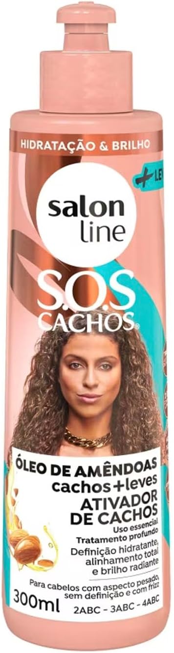 Salon Line S.O.S Boucles - Activateur de Boucles à l'Huile d'Amande