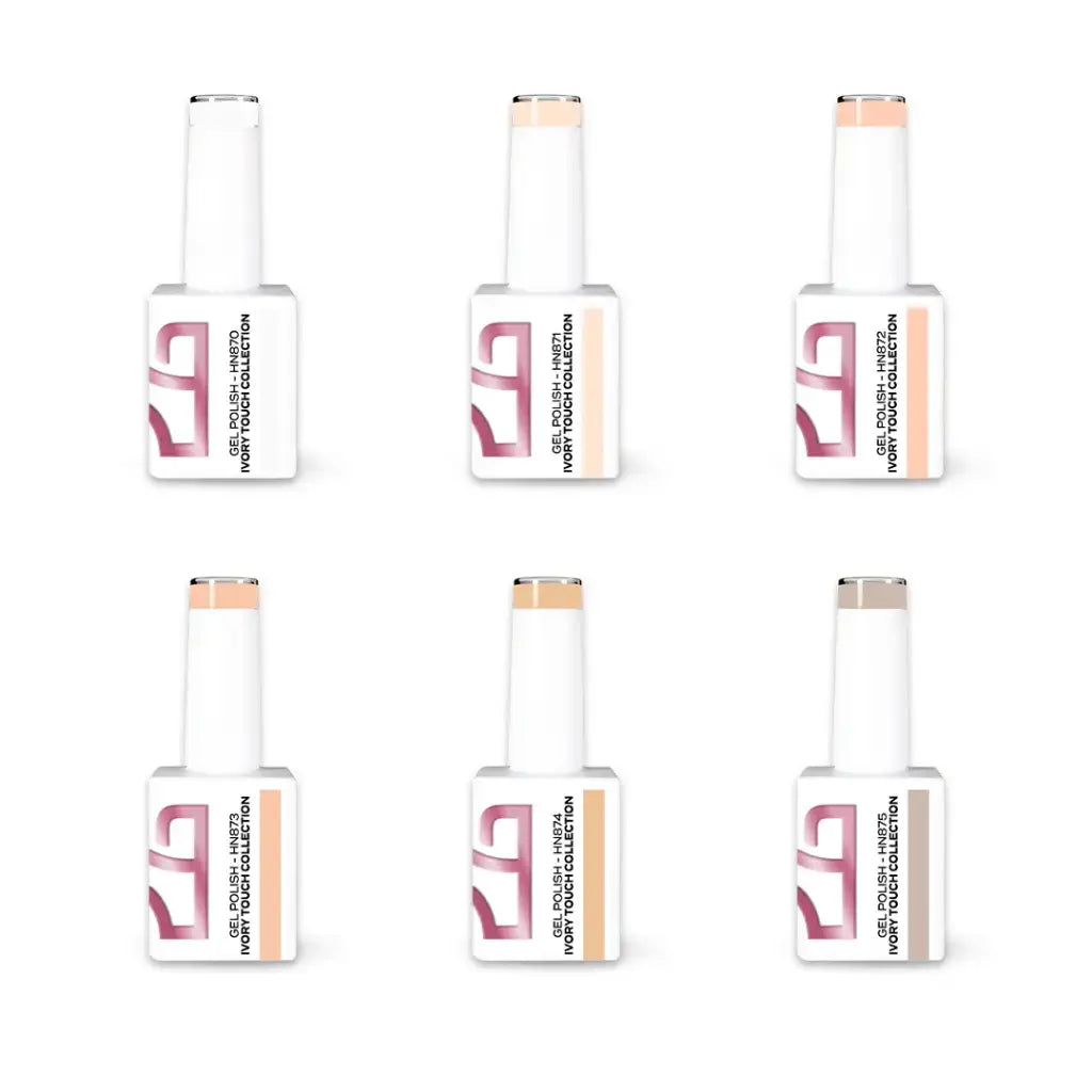 Ivory Touch Collection - 6 Couleurs