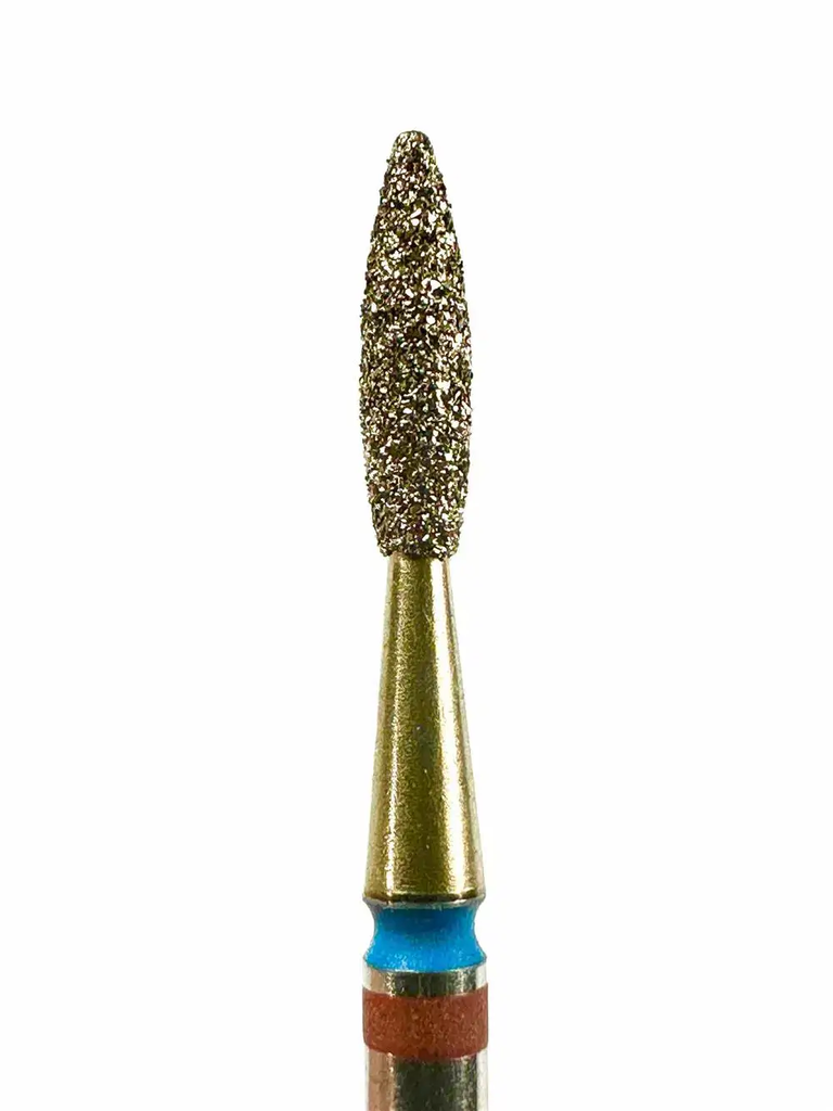 Double diamond carbide Golden Pro-Series 'Flame' Small