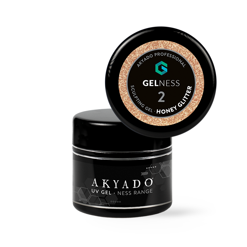 Gel Gelness Honey Glitter