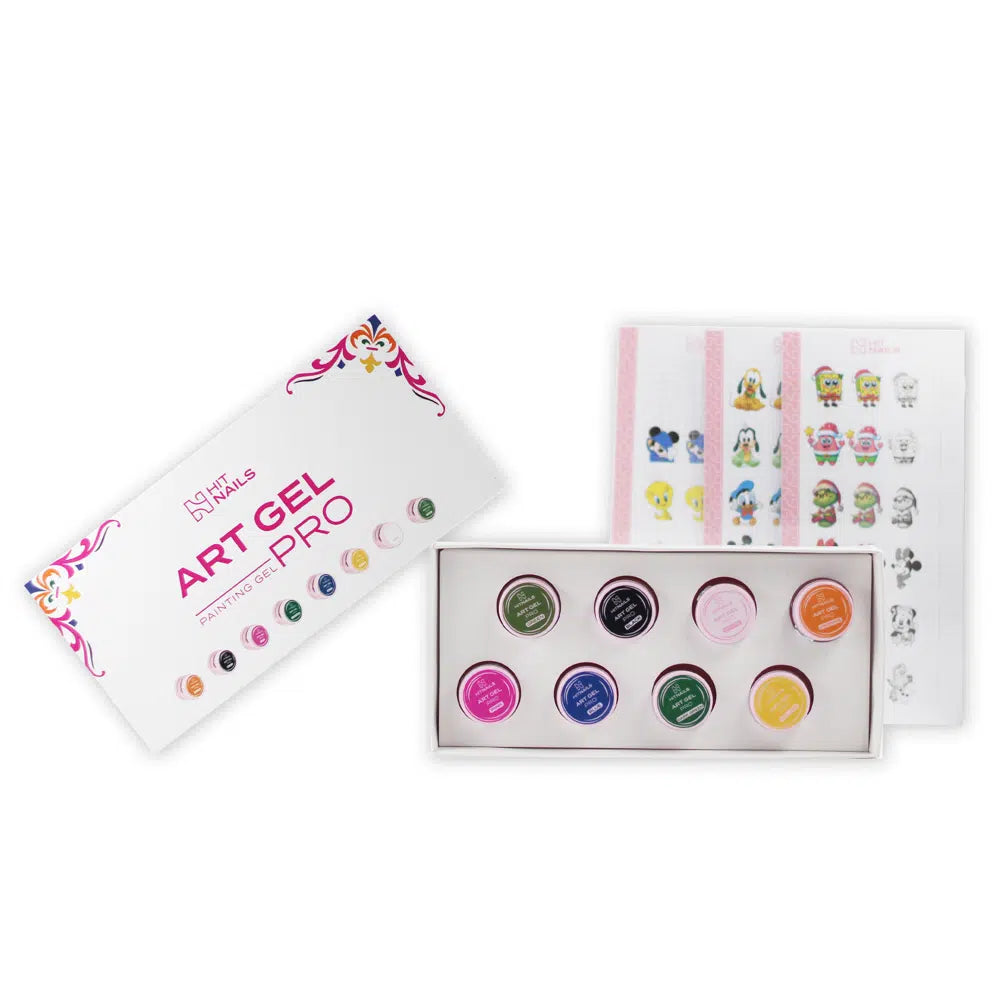 Art Gel Pro - 8 couleurs