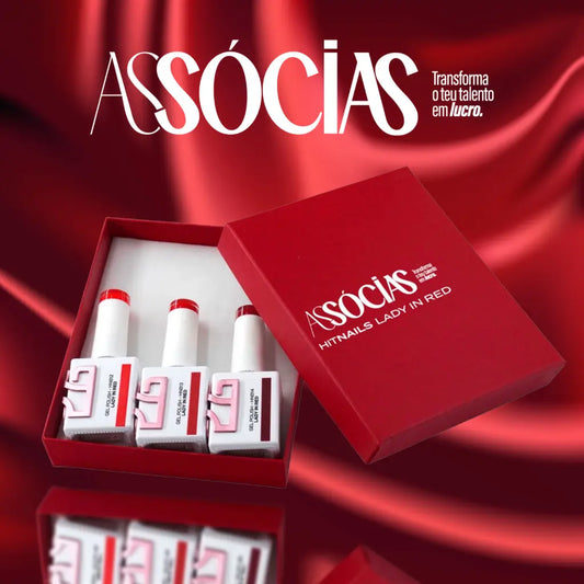 Gel Polish Lady in Red Collection - 3 Couleurs