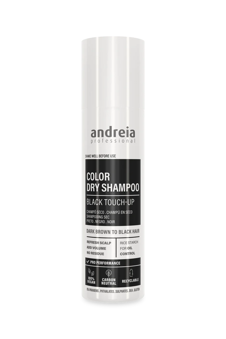 Color Dry Shampoo Black Touch-up