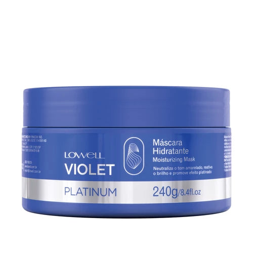 Masque Hydratant Violet Pour Cheveux Blonds