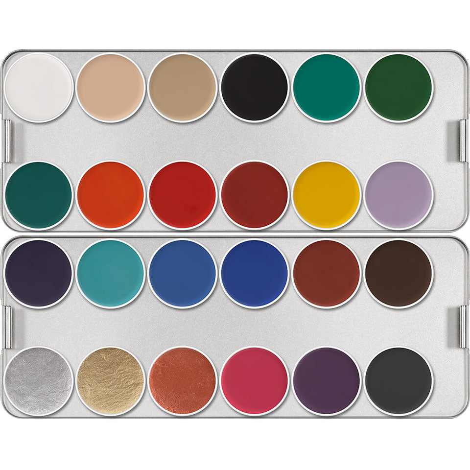 PALETTE AQUACOLOR - 24 couleurs