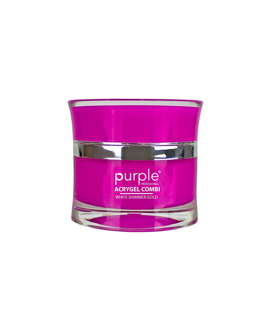Acrygel Combi White Shimmer Gold 50g - P1627