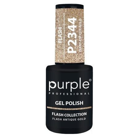Gel Polish - Flash Antique Gold  P2344