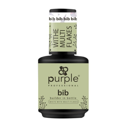 BIB - Builder In Bottle White With Multi Flakes - P294