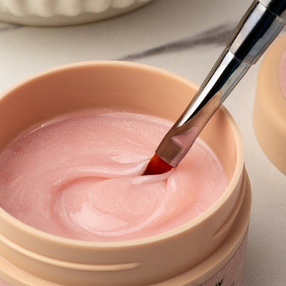 BUILDER GEL SHIMMER  MILKY NUDE INOCOS VISCOSITÉ MOYENNE 50GR