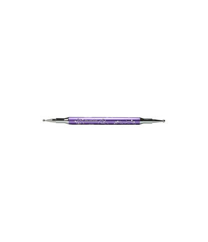 Marbreur - dotting tool Duo #04 (poignée métallique) - P769