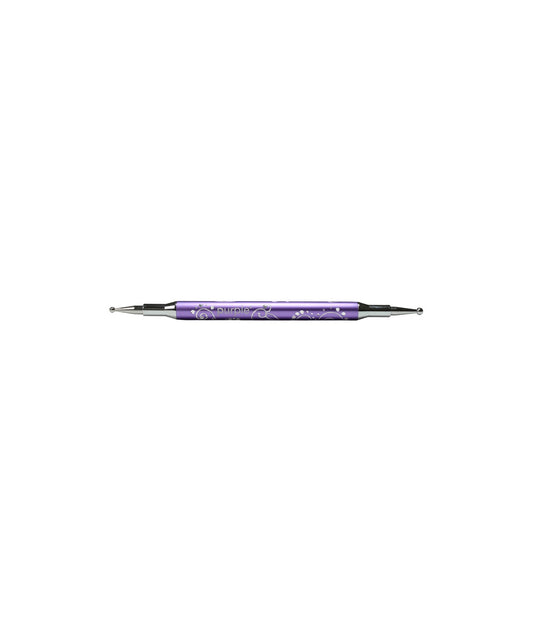 Marbreur - dotting tool Duo #04 (poignée métallique) - P769