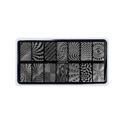 PLAQUE À STAMPING INOCOS 02 RÉTRO
