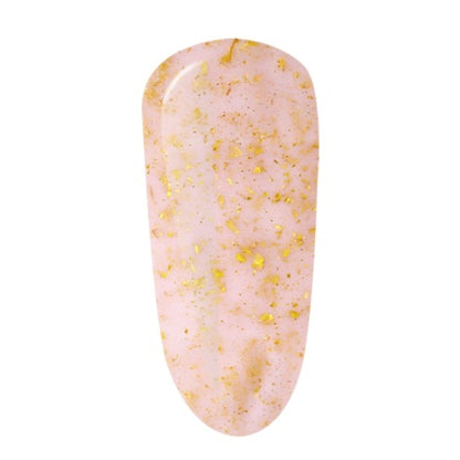 BIB - Builder In Bottle Pink With Gold Flakes - P370