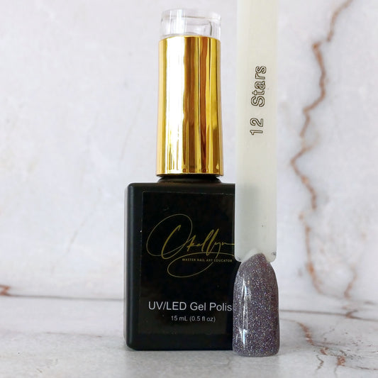 Gel polish Reflective Stars # 18