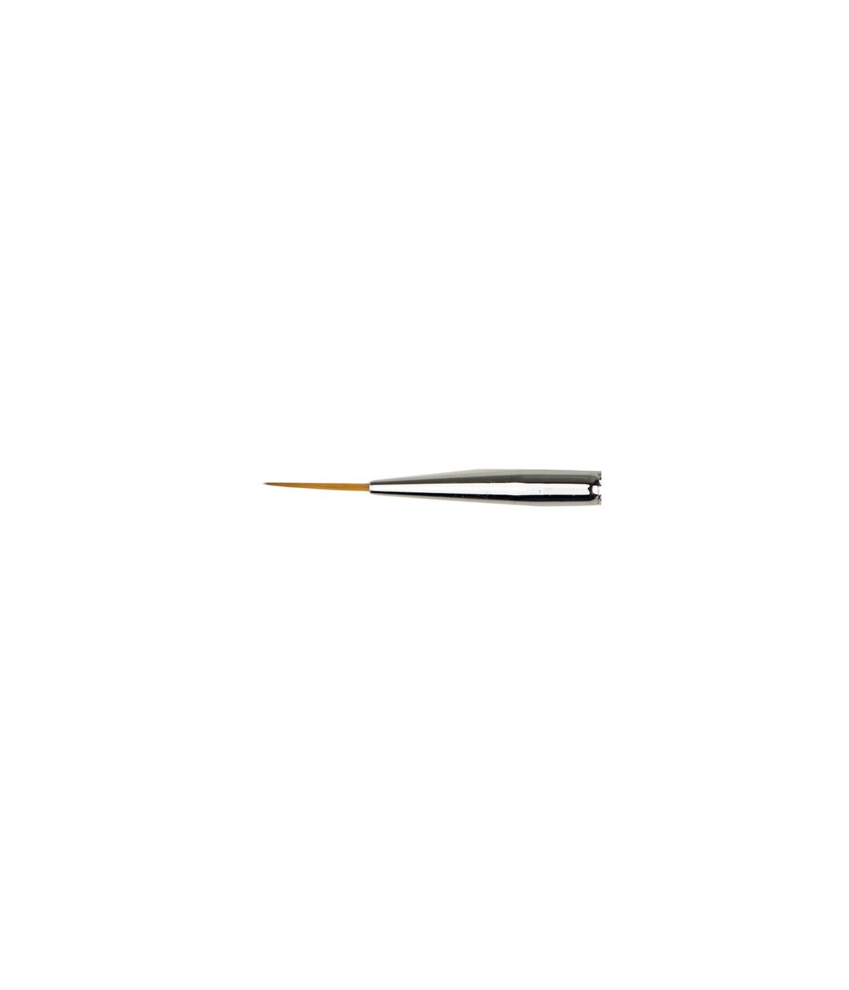 Pinceau Nail Art Nylon #000 (poignée en bois) - P754