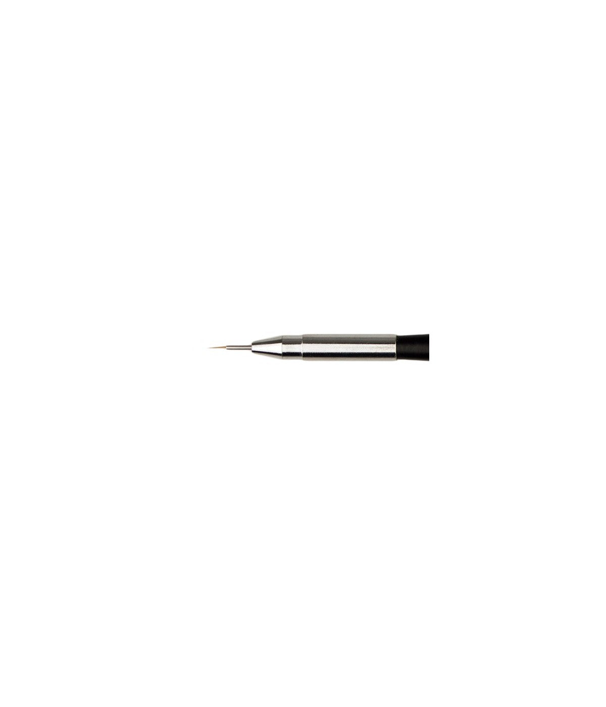 Pinceau Nail Art Nylon #000 Extra Fin (poignée en bois) - P637