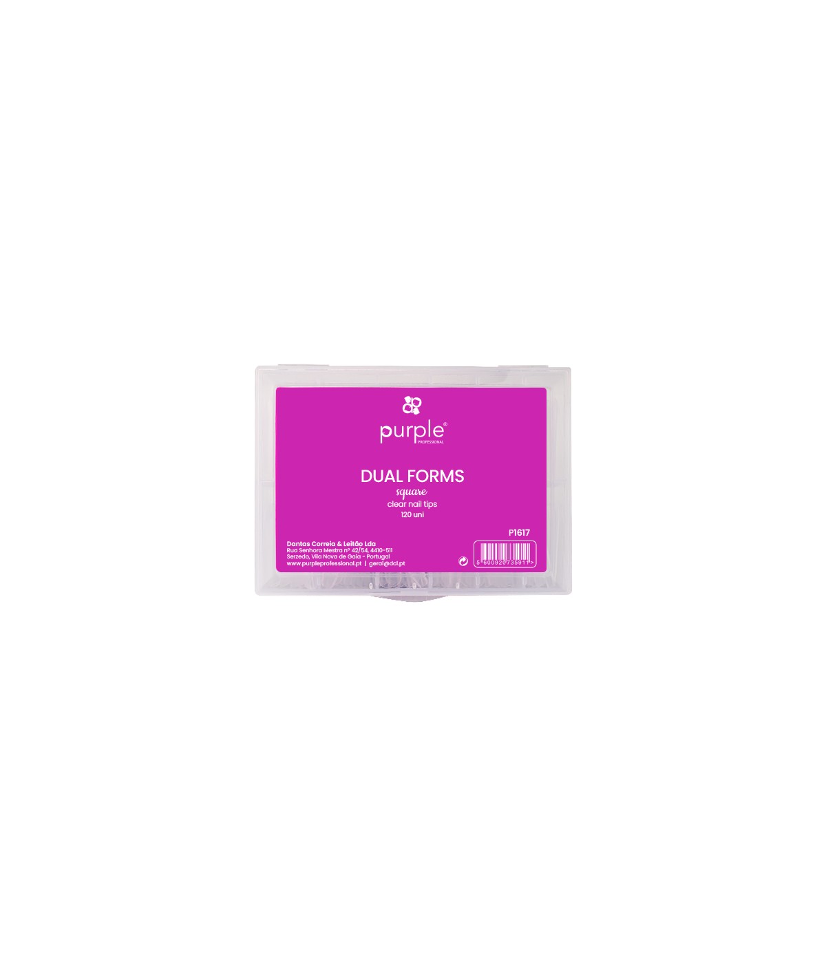 Capsules - Dual Forms F1 Square Nail Tips - P1617