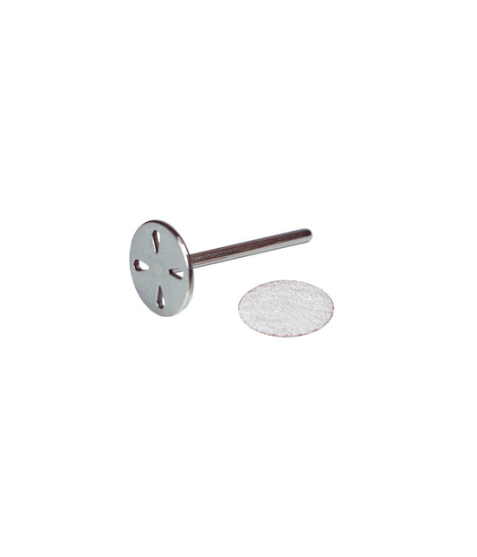 Embout support 15 mm pour disques abrasifs à pédicure + 50 limes grain 150 - P3051
