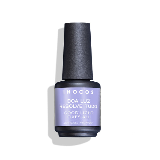 Vernis gel INOCOS "Boa Luz Resolve Tudo" - 15ml