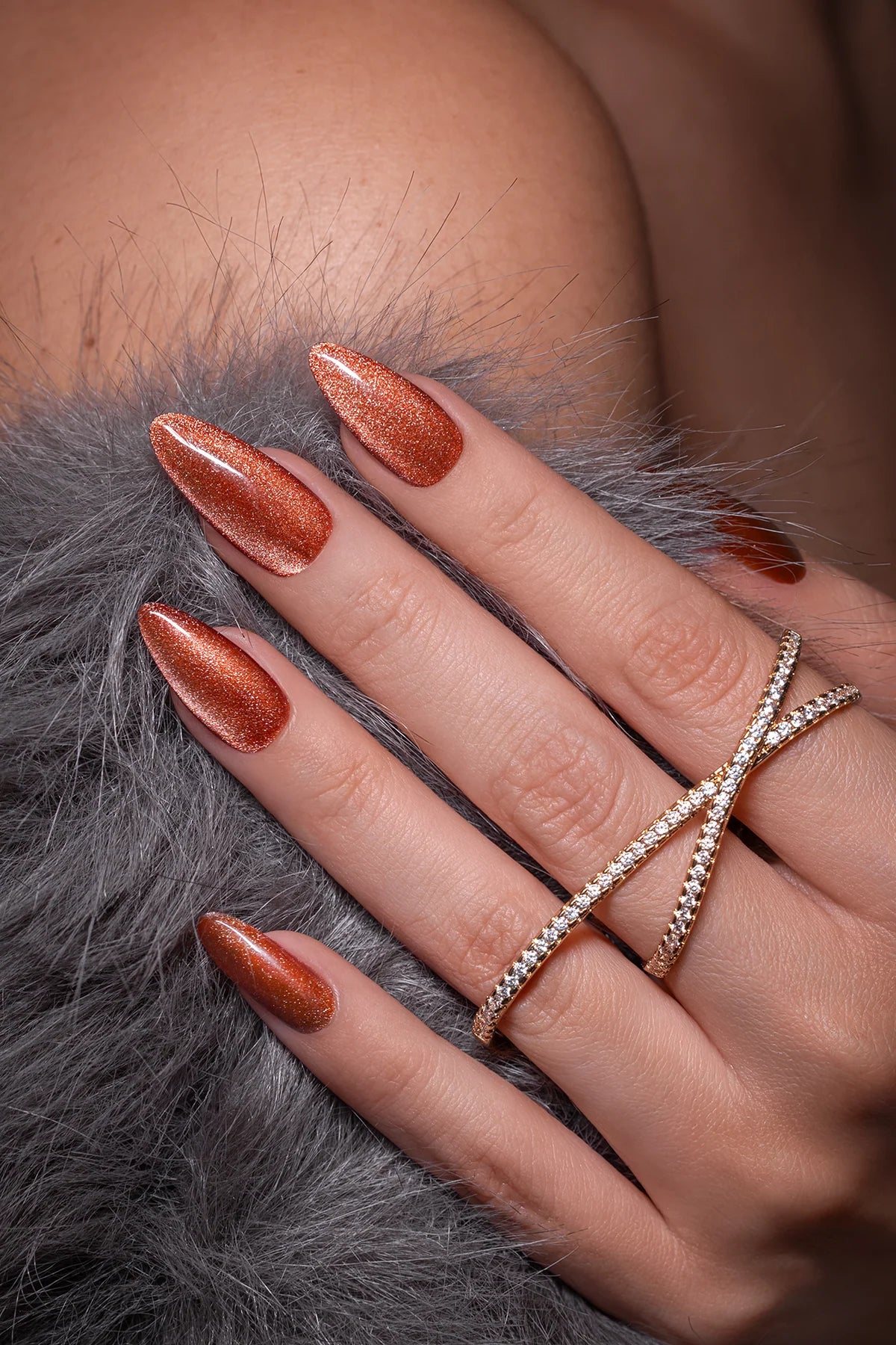 Gel polish -  Feline Mood - Cat Eye Effect FE2