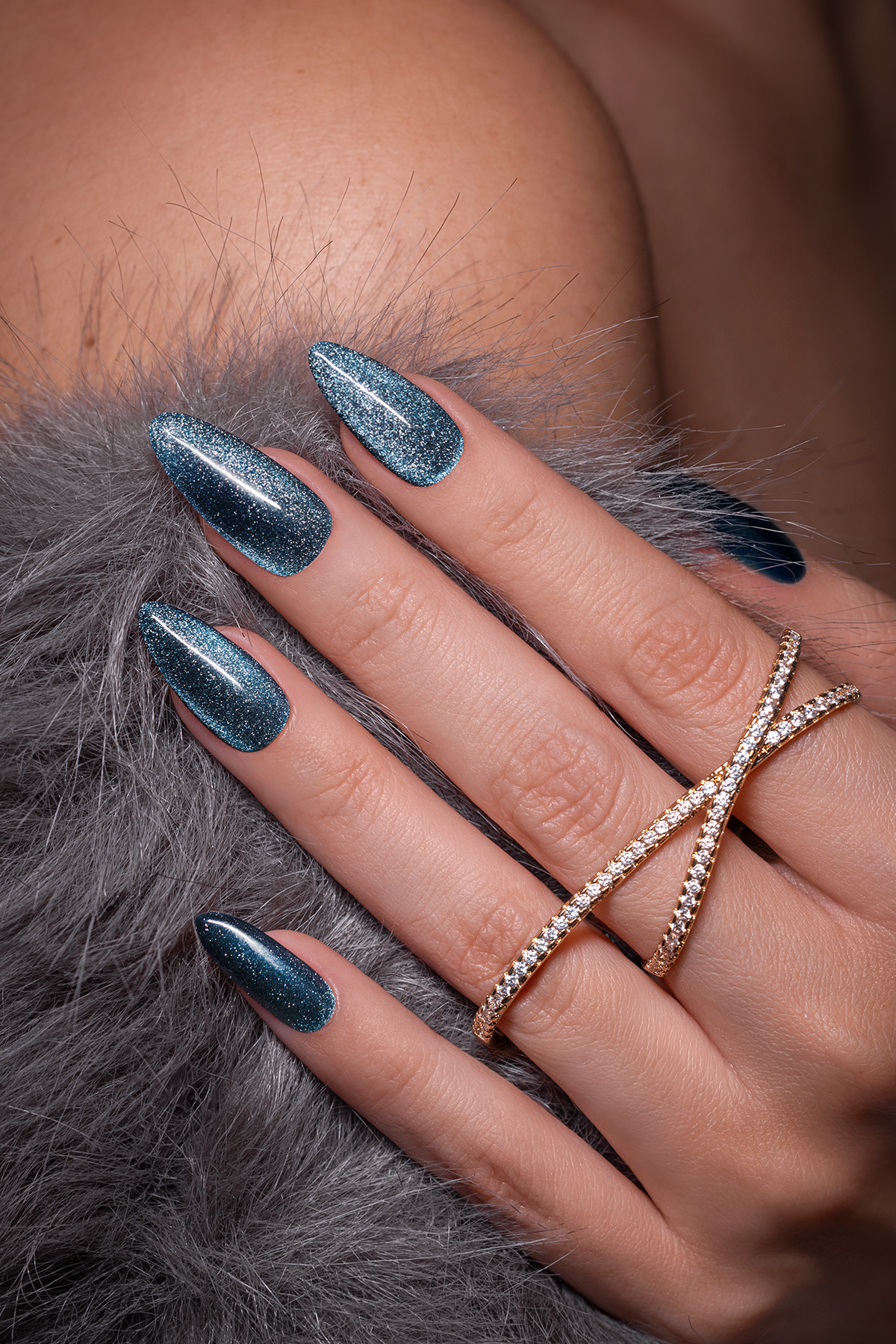 Gel polish -  Feline Mood - Cat Eye Effect FE5