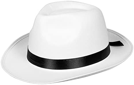 Chapeau Bogart blanc