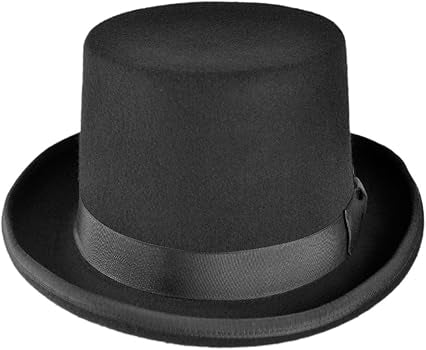 Chapeau haut-de-forme noir