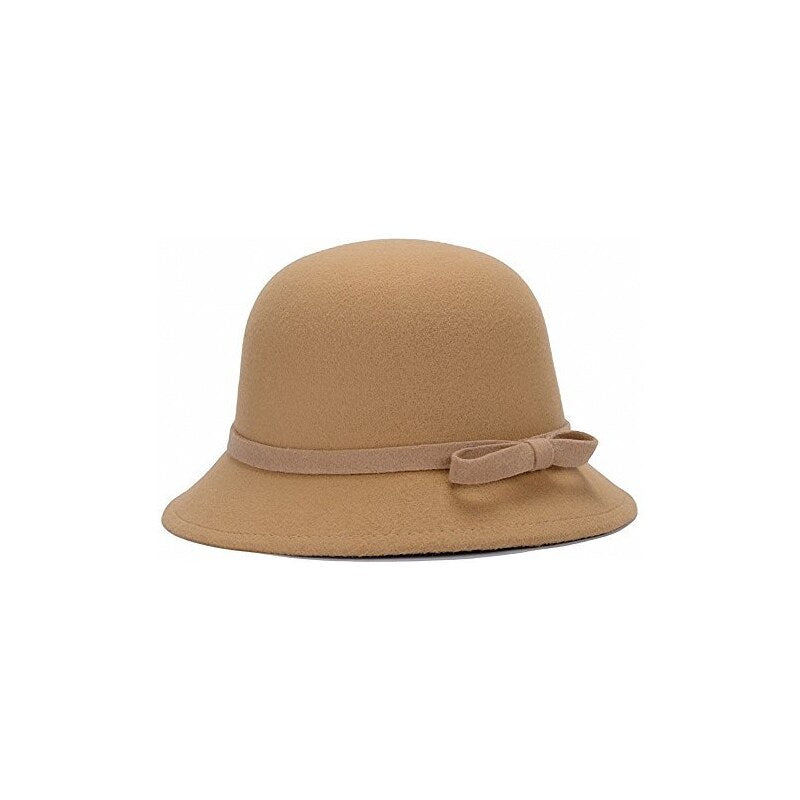 Chapeau des années 20 - Beige