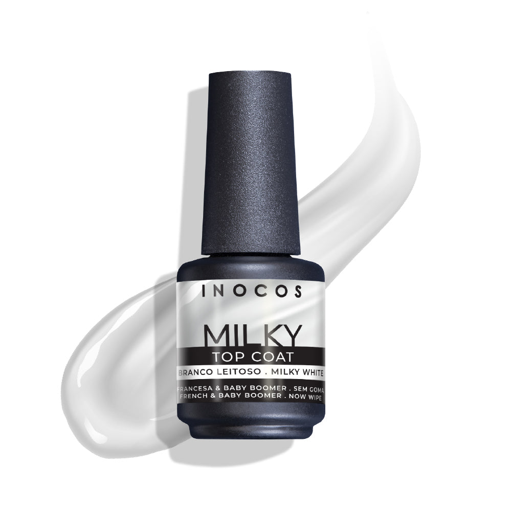 Top Coat Milky INOCOS - 15ml