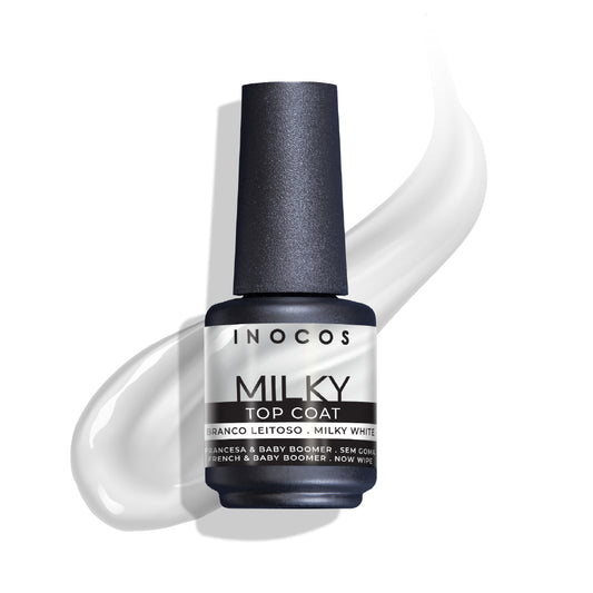 Top Coat Milky INOCOS - 15ml