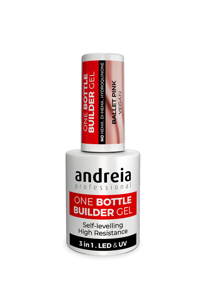 One Bottle Builder Gel - Ballet pink 14ml
