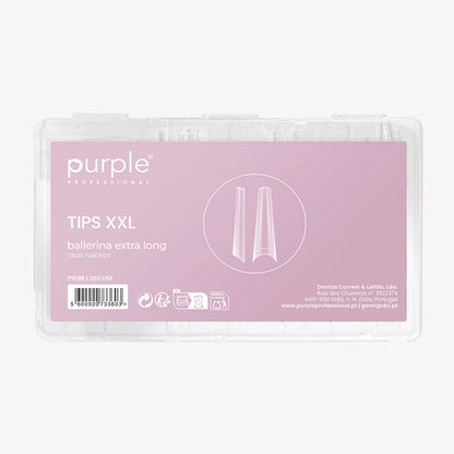 Capsules - Extra Long Bellerine Clear (360unit) - P1598
