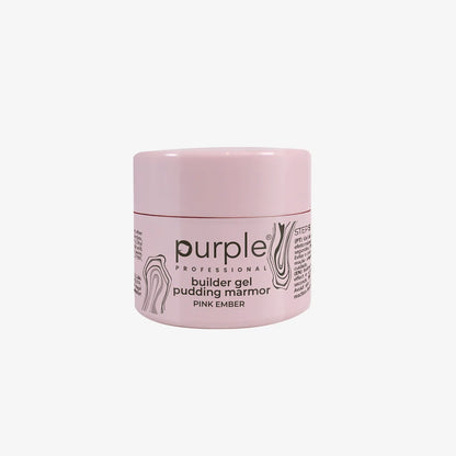 Builder gel pudding marmor pink ember 15gr P2769