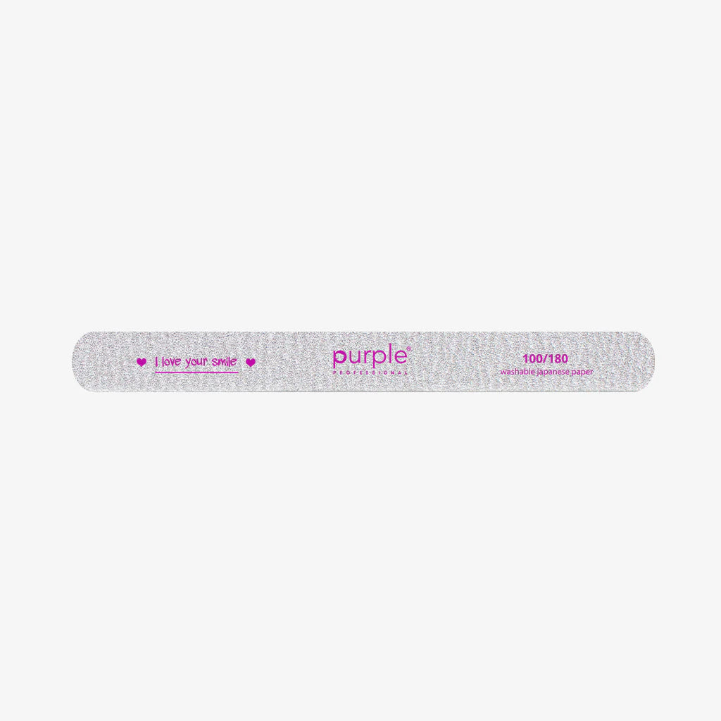 Limes - Nail File Thin Straight 100/180 Japanese Paper (10 pièces) - P3119