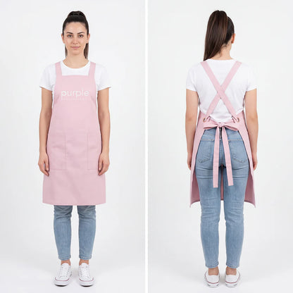Tablier - Apron Luxury purple professionnel - modèle 2 - P3122
