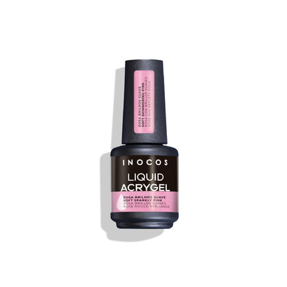 ACRYGEL LIQUIDE INOCOS ROSE DOUCE SCINTILLANT 15ml