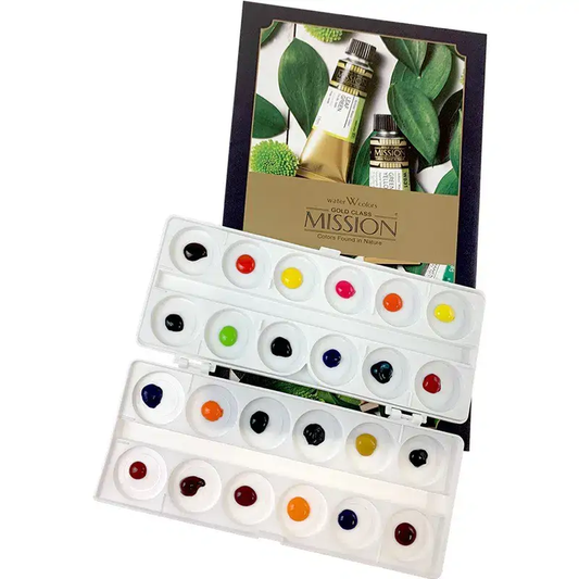 Boîte de Couleurs Aquarelle