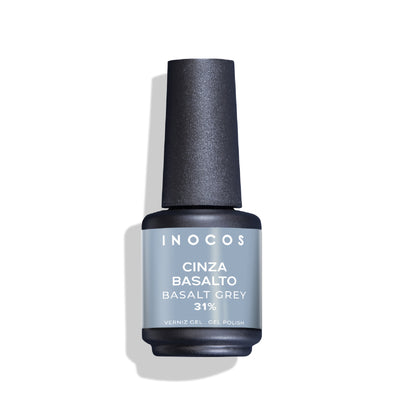 Vernis gel INOCOS "Cinza Basalto 31%" - 15ml