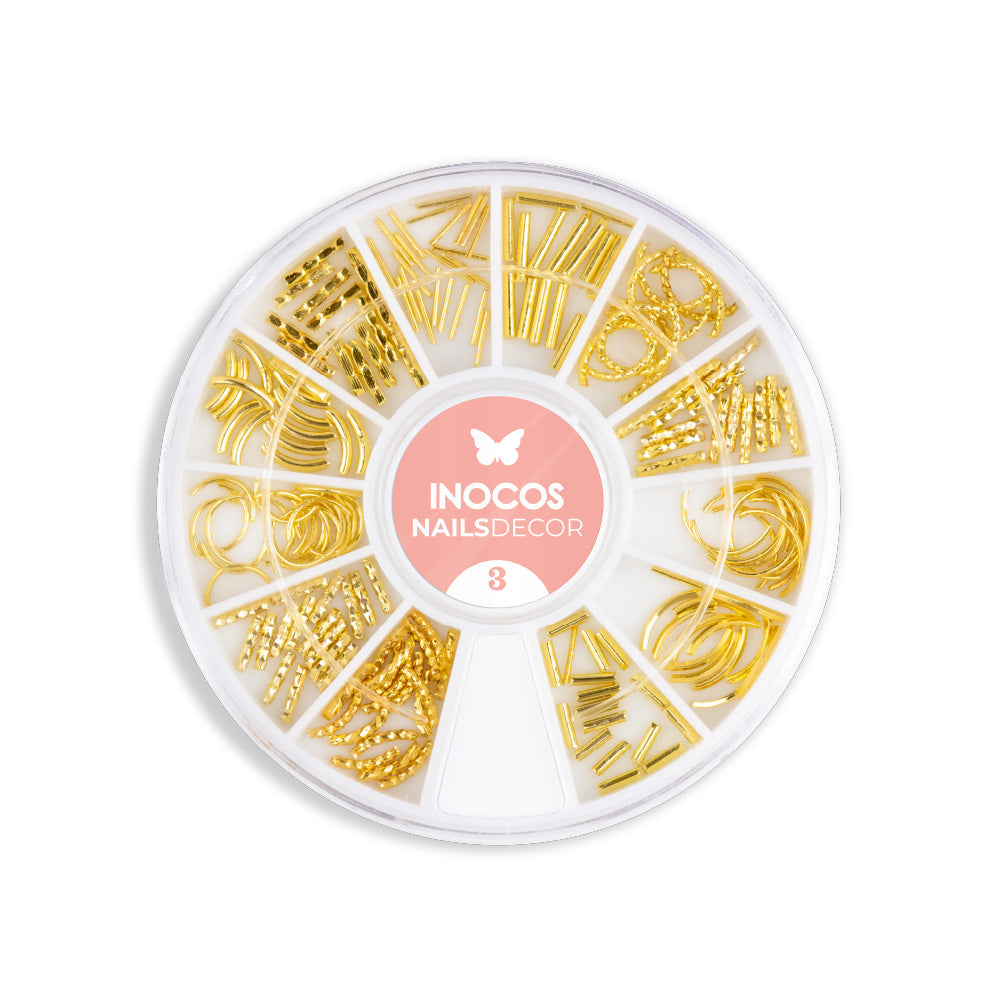 DÉCORATION POUR ONGLES INOCOS Nº3 MINIMAL