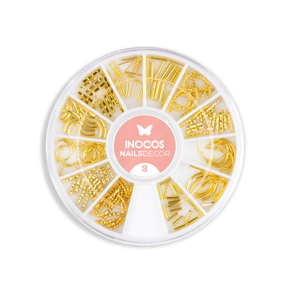 DÉCORATION POUR ONGLES INOCOS Nº3 MINIMAL