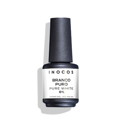 Vernis gel INOCOS "Branco Puro 0%" - 15ml