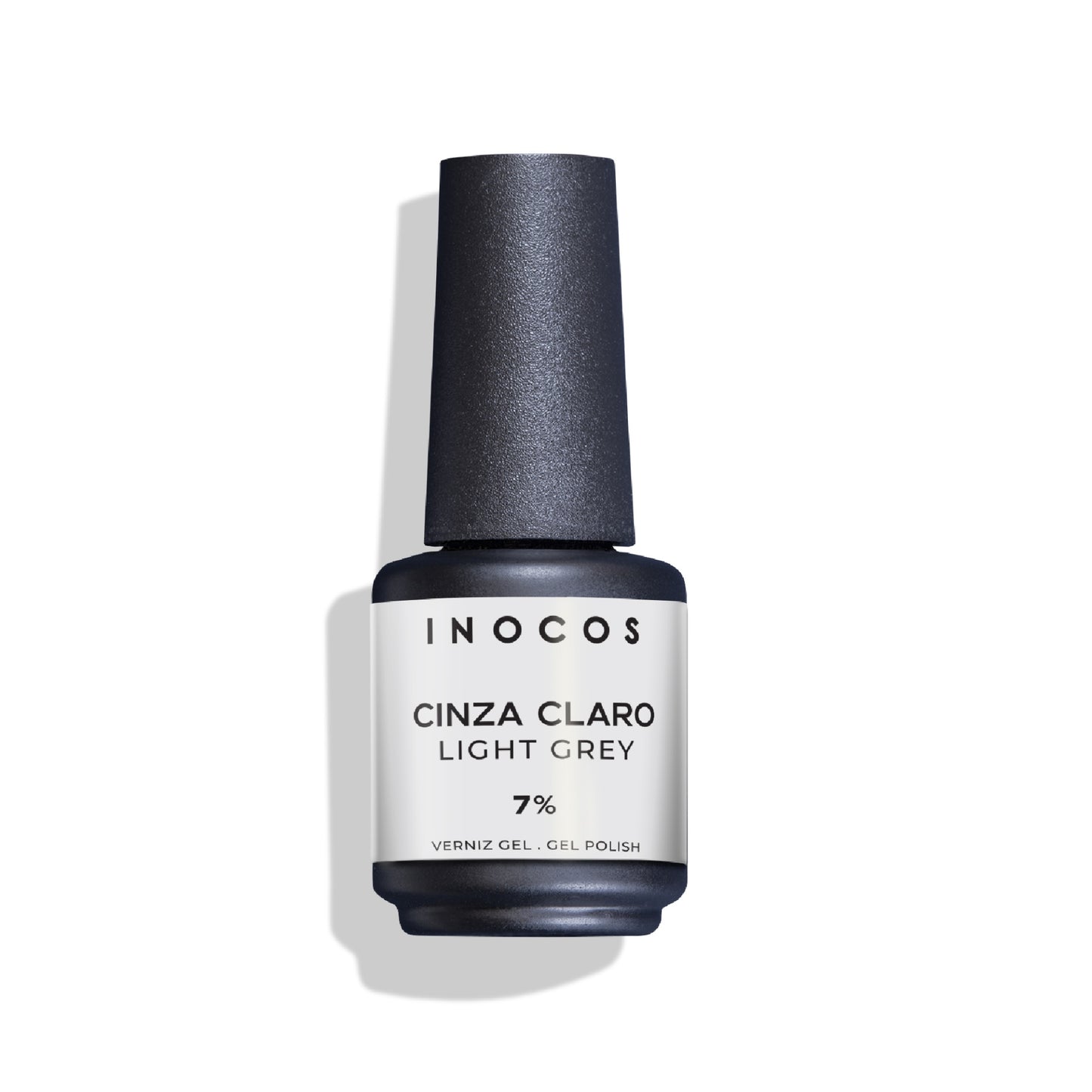 Vernis gel INOCOS "Cinza Claro 7%" - 15ml