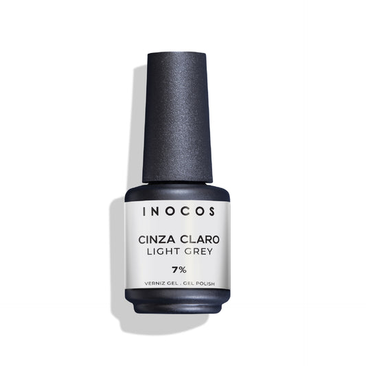 Vernis gel INOCOS "Cinza Claro 7%" - 15ml